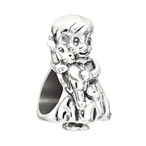 Chamilia Charm Sugar & Spice Little Girl Silver