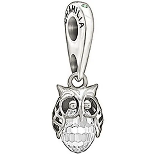 Chamilia Charm Wise Owl Silver