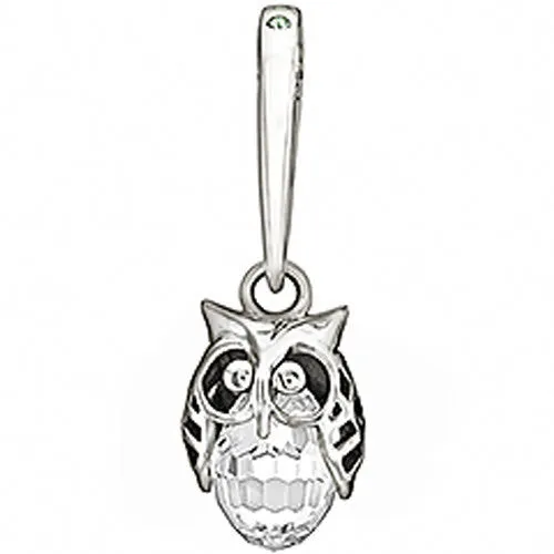 Chamilia Charm Wise Owl Silver