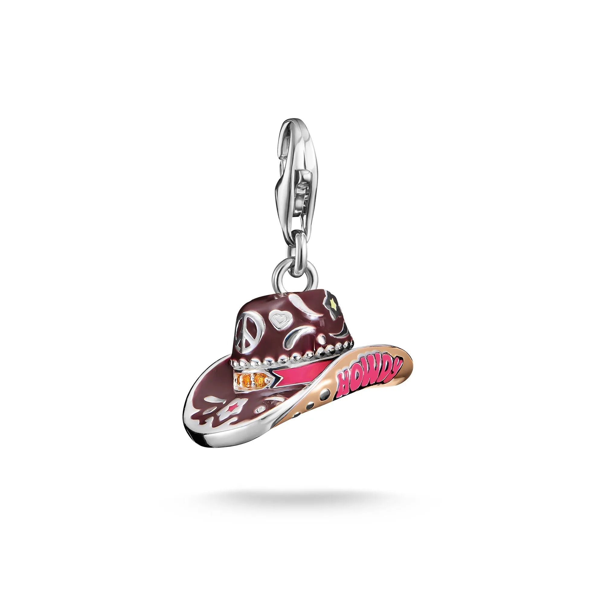 Charm pendant cowboy hat
