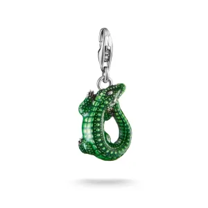 Charm pendant crocodile