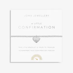 Children's A Little Confirmation Silver Plated Bracelet C805