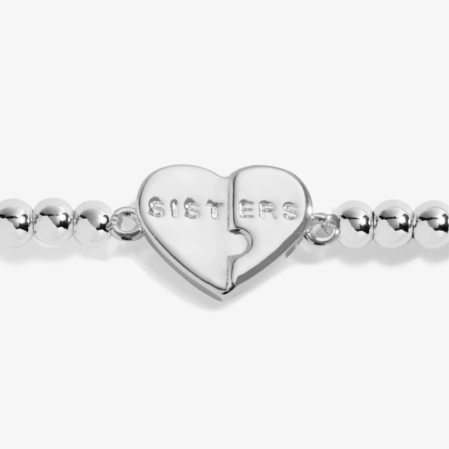 Children's A Little Sisters Together Forever Silver Plated Bracelet C803