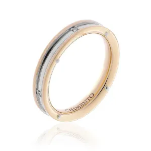 Chimento Aeternitas 18ct Yellow Gold Diamond Channel Wedding Ring