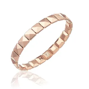 Chimento Armillas 18ct Rose Gold Pyramid Bangle