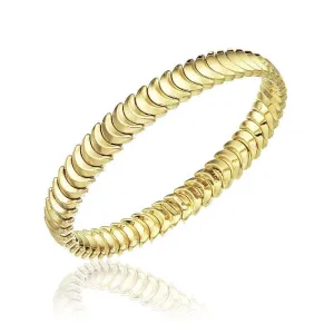 Chimento Armillas 18ct Yellow Gold Crescent Moon Bangle