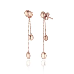 Chimento Armillas Acqua 18ct Rose Gold Double Drop Earrings