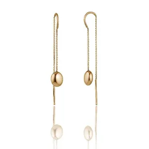 Chimento Armillas Acqua 18ct Rose Gold Threader Earrings