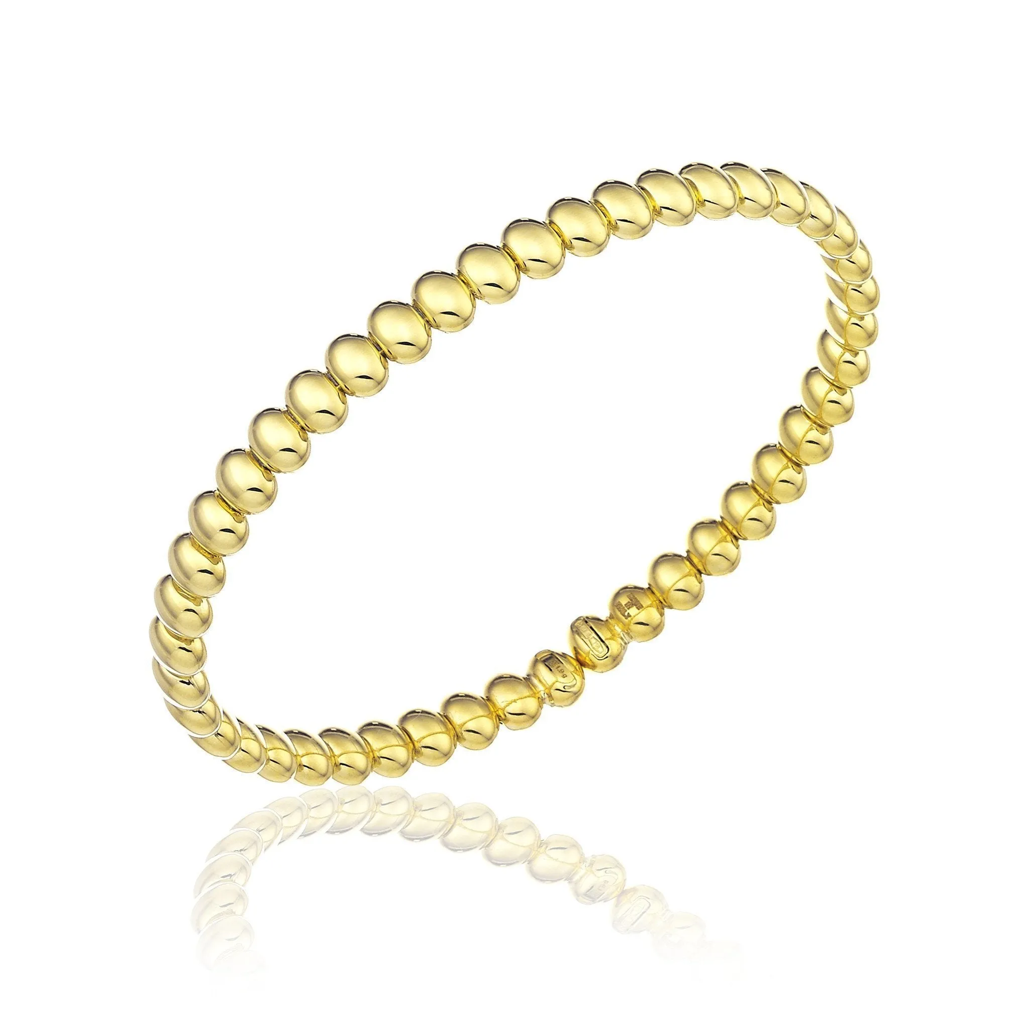 Chimento Armillas Acqua 18ct Yellow Gold Droplets Bangle