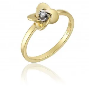 Chimento Link Joy 18ct Yellow Gold Diamond Ring