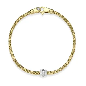 Chimento Melograno 18ct Yellow Gold 0.17ct Diamond Bracelet