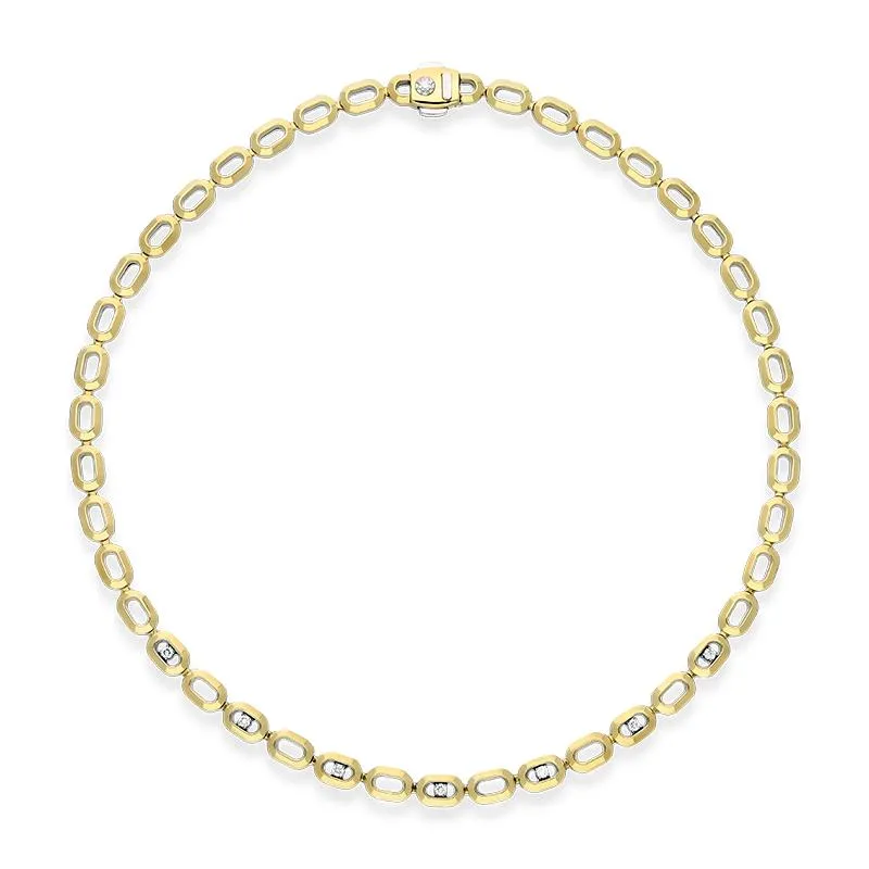 Chimento Optima 18ct Yellow and White Gold 0.66ct Diamond Reversible Necklace