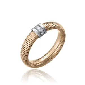 Chimento Stardust Pave 18ct Rose Gold 0.04ct Diamond Ring