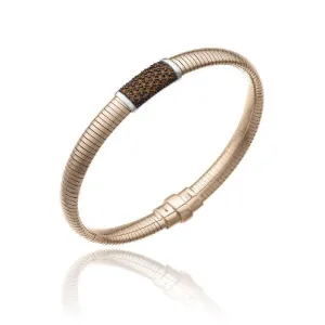 Chimento Stardust Pave 18ct Rose Gold 0.57ct Brown Diamond Bracelet
