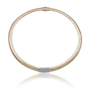 Chimento Stardust Pave 18ct Rose Gold 0.85ct Diamond Necklace