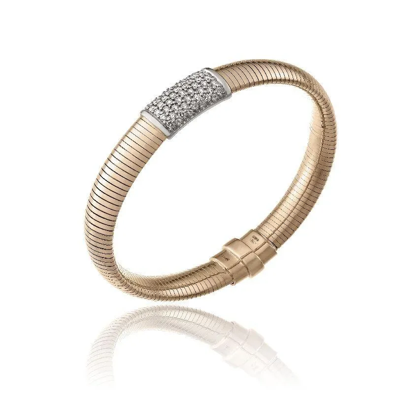 Chimento Stardust Pave 18ct Rose Gold 0.98ct Diamond Bracelet
