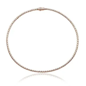Chimento Stretch Spring 18ct Rose Gold Necklace