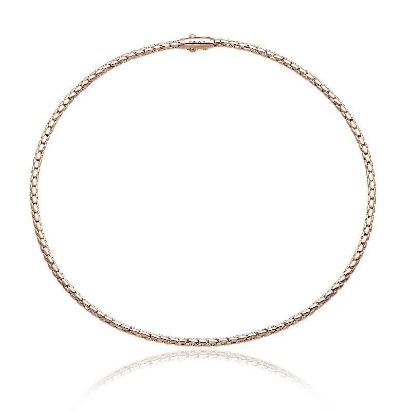 Chimento Stretch Spring 18ct Rose Gold Necklace