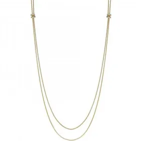 Chimento Stretch Volta 18ct Yellow Gold Diamond Necklace