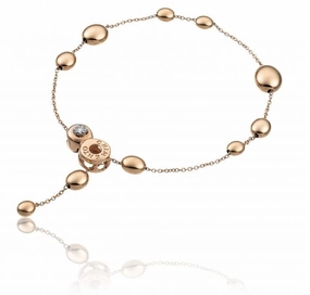 Chimento Armillas Acqua 18ct Rose Gold 0.03ct Diamond Bracelet