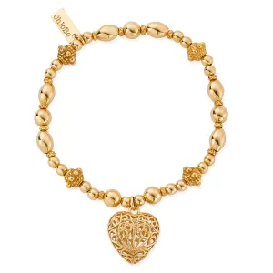 Chlobo Gold Plated Inner Glow Bracelet