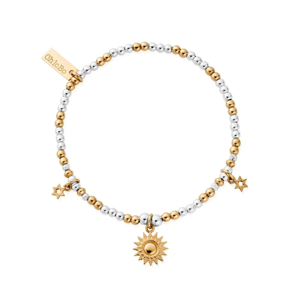 Chlobo Mixed Metal Gold Plated and Silver Everyday Skies Bracelet