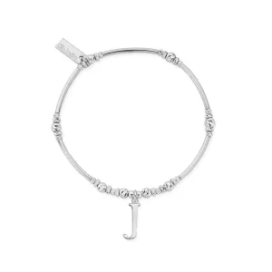 ChloBo Sterling Silver Initial Bracelet J