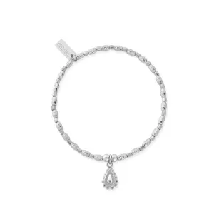 ChloBo Sterling Silver Soul Glow Rain Drop Bracelet