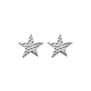 ChloBo Sterling Silver Sparkle Star Stud Earrings