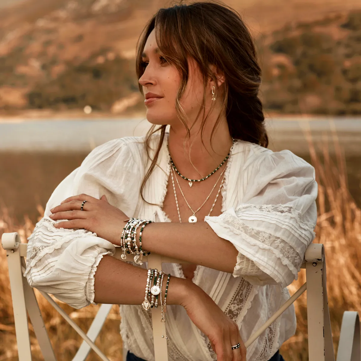 ChloBo Wandering Free Sterling Silver Wing of Protection Bracelet