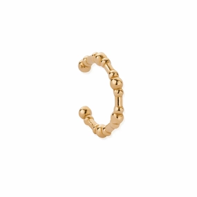 Chlobo Gold Plated Bobble Cuff Earring