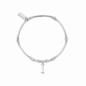 ChloBo Sterling Silver Initial Bracelet I