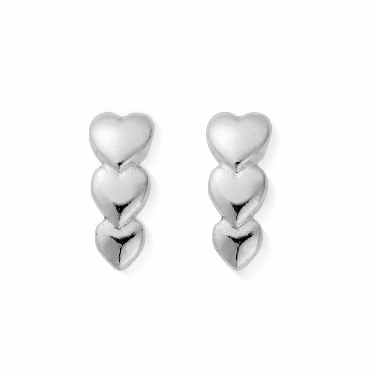 ChloBo Sterling Silver Life Lover Stud Earrings