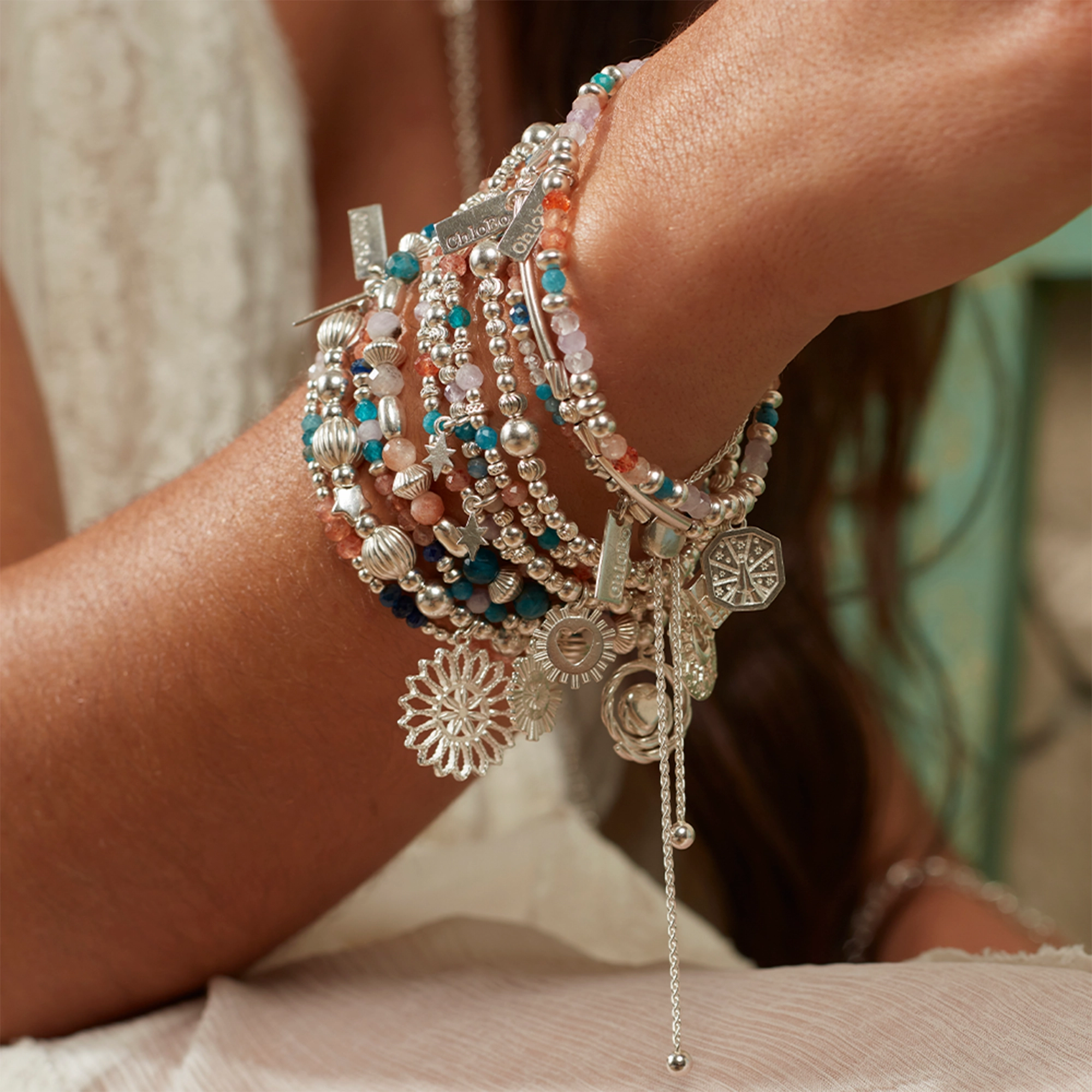 ChloBo Sterling Silver Soothing Spirit Bracelet