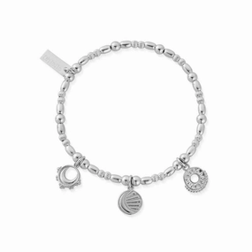 ChloBo Sterling Silver Triple Skies Bracelet D