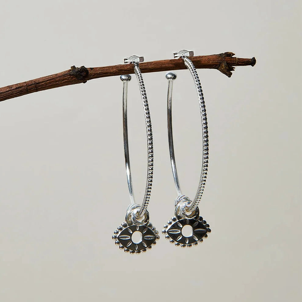 Chlobo Sterling Silver Visionary Hoops