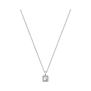 Chopard Happy Diamonds 18ct White Gold 0.19ct Diamond Necklace