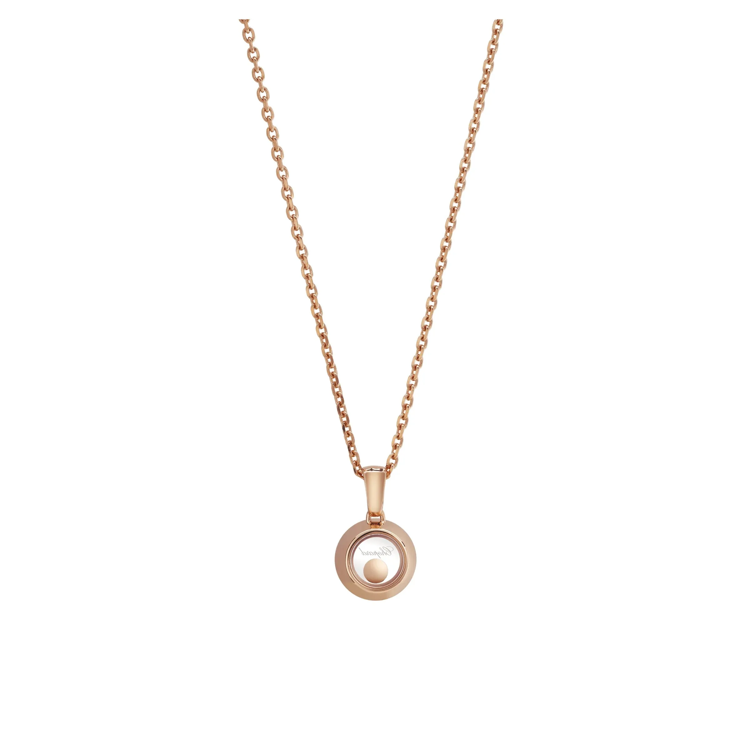 Chopard Happy Diamonds Icons 18ct Rose Gold 0.05ct Diamond Pendant