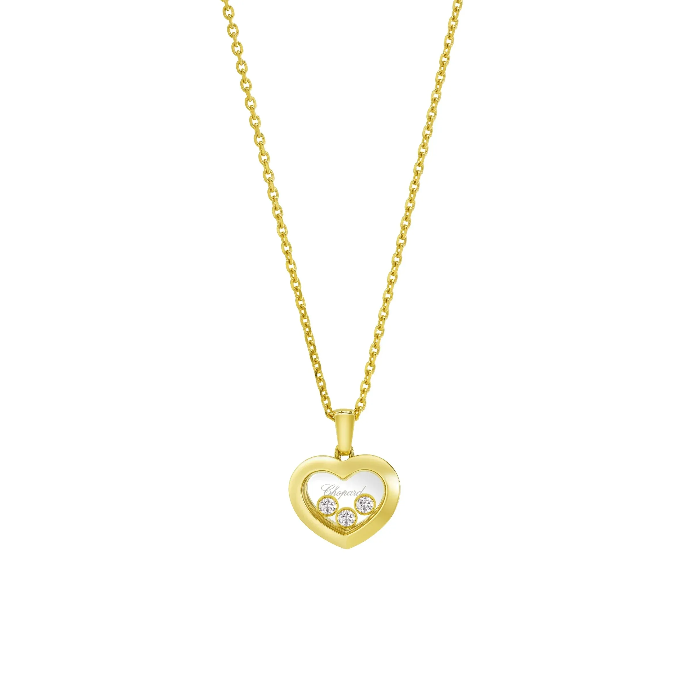 Chopard Happy Diamonds Icons 18ct Yellow Gold 0.15ct Diamond Pendant