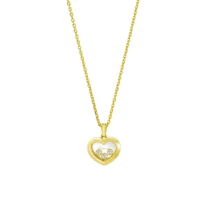 Chopard Happy Diamonds Icons 18ct Yellow Gold 0.15ct Diamond Pendant