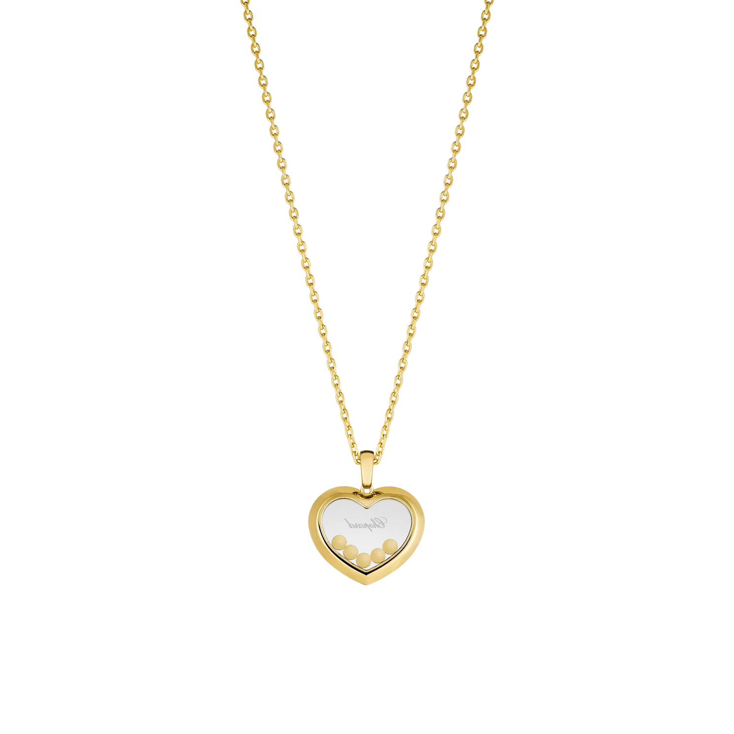 Chopard Happy Diamonds Icons 18ct Yellow Gold 0.25ct Diamond Heart Pendant