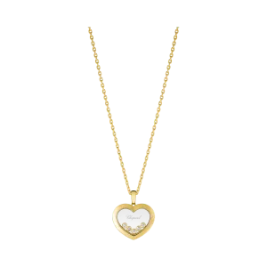 Chopard Happy Diamonds Icons 18ct Yellow Gold 0.25ct Diamond Heart Pendant