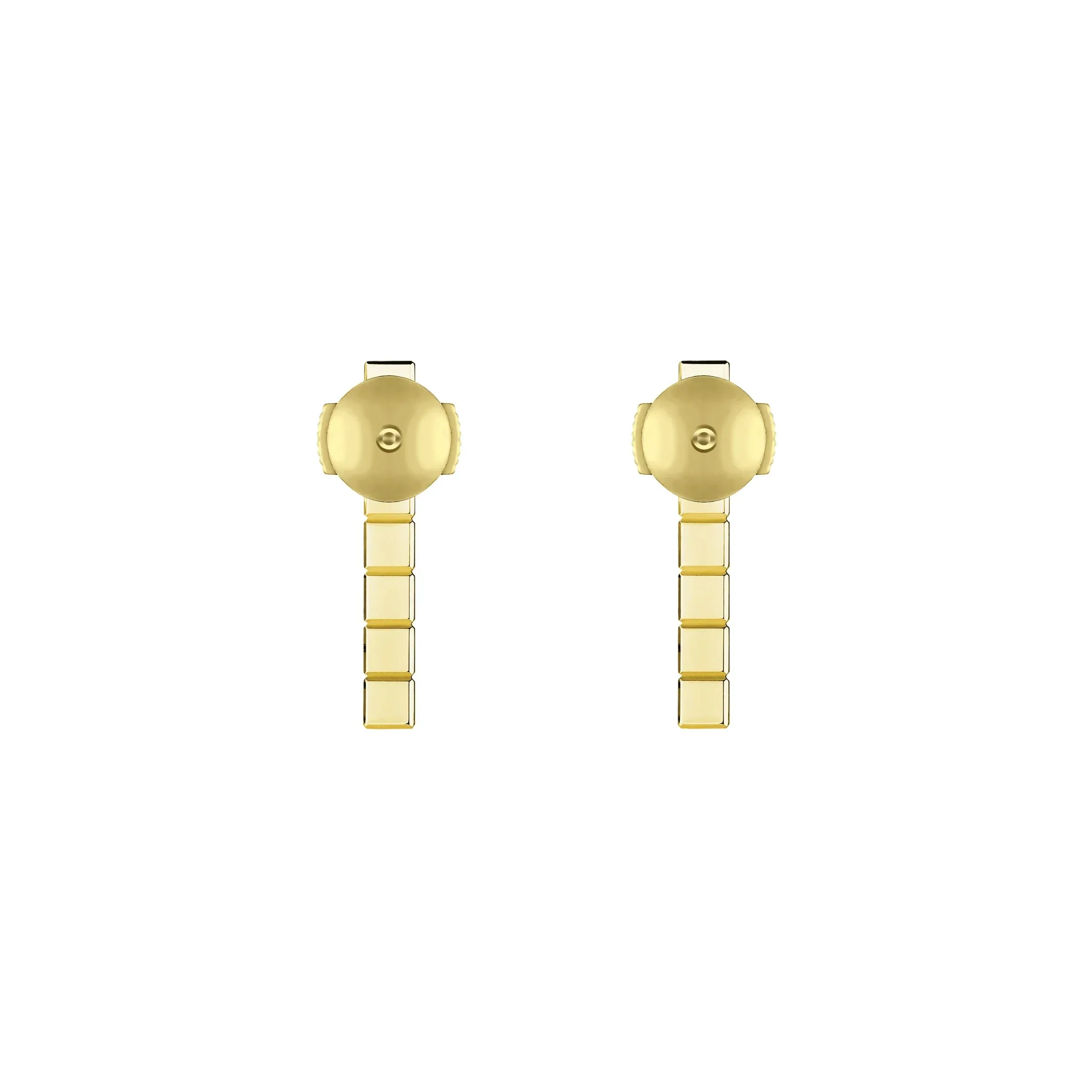 Chopard Ice Cube 18ct Yellow Gold Diamond Earrings