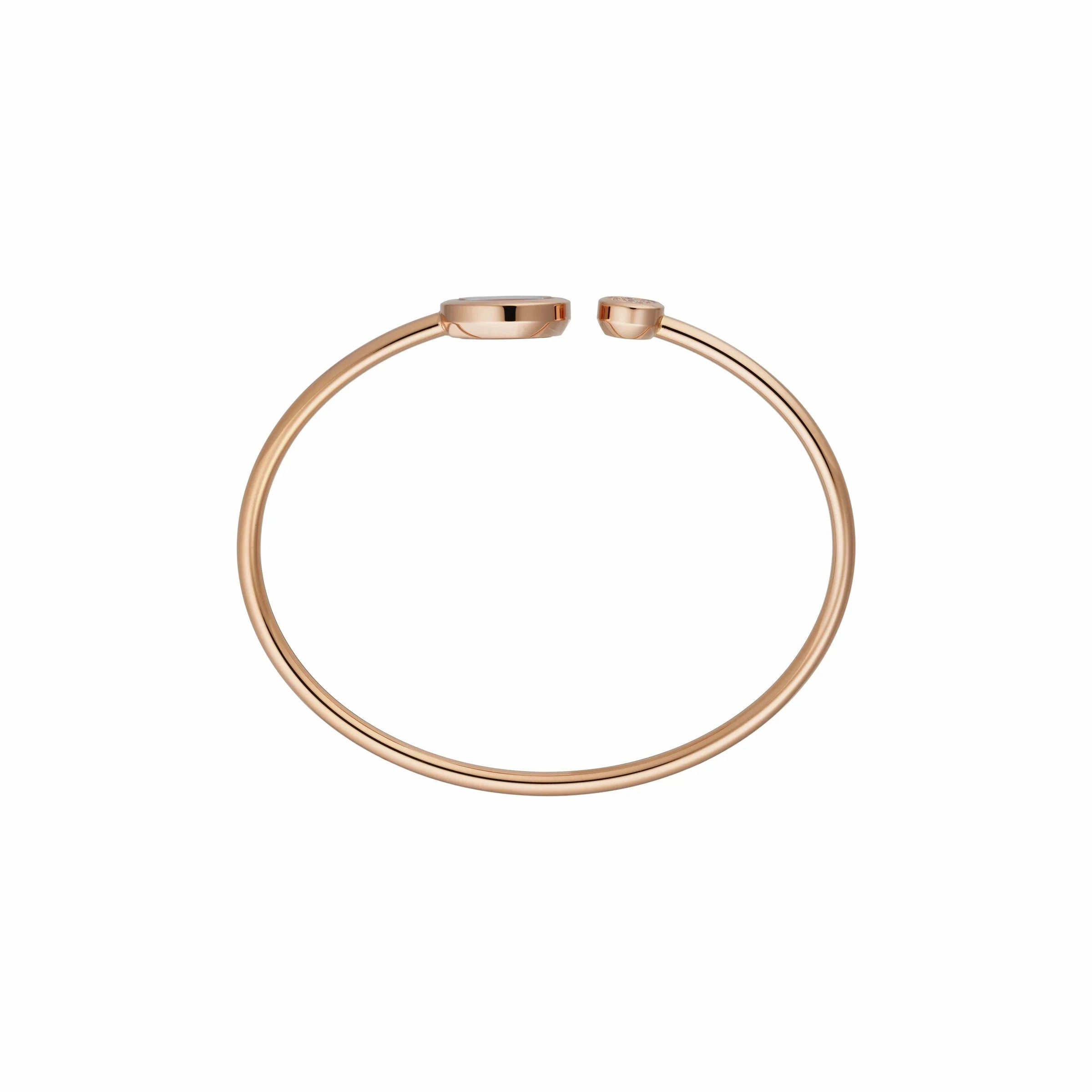 Chopard Happy Spirit 18ct Rose Gold 0.18ct Diamond Bangle