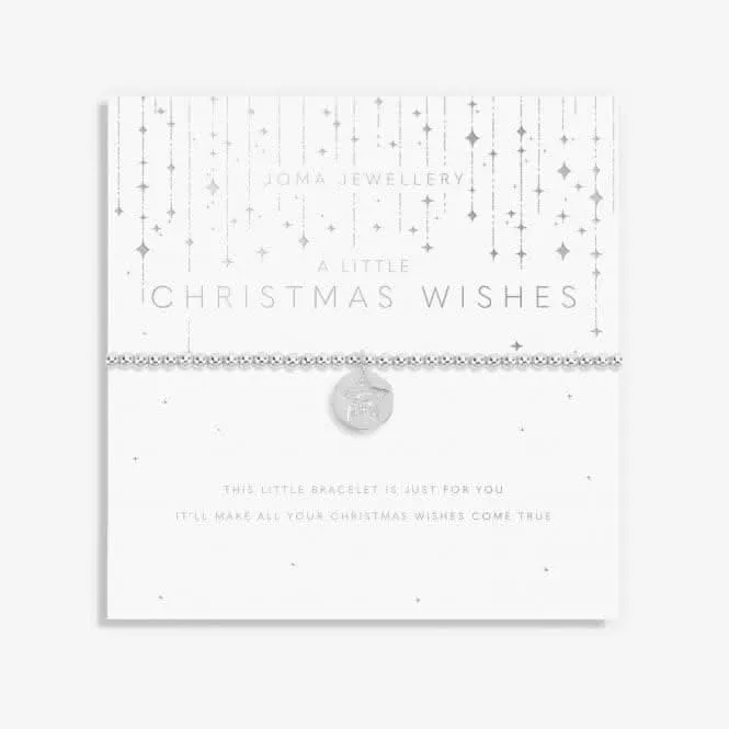 Christmas Christmas Wishes Silver And Gold 17.5cm Bracelet 6092