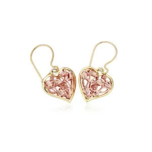 Clogau 9ct Rose and Yellow Gold Fairy Drop Earrings D