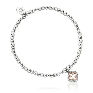Clogau Affinity Tudor Court Sterling Silver Bead Bracelet D