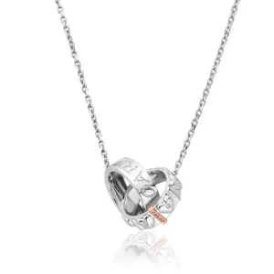 Clogau Cariad Cariad Sterling Silver Links Necklace D
