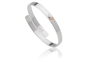 Clogau Cariad Sterling Silver Bach Bangle