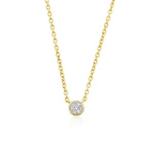 Clogau Celebration 9ct Gold Laboratory Diamond Necklace